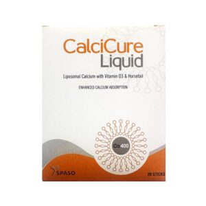 Calcicure Liquid 20 Sticks, Liposomal Calcium with Vitamin D3 & Horsetail