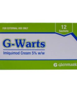 Glenmark G-Warts 5% Cream 250Mg Sachets 12S